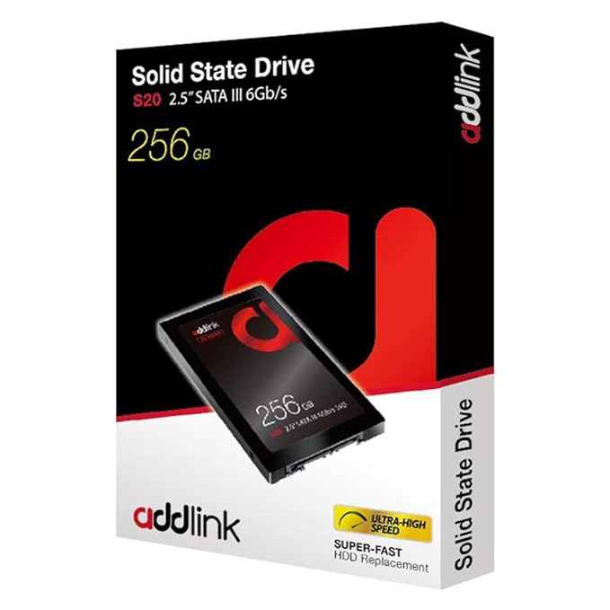 ADDLINK 2.5 INCH 3D NAND SATA III 6GB/S 256GB SSD AD256GBS20S3S - Image 4