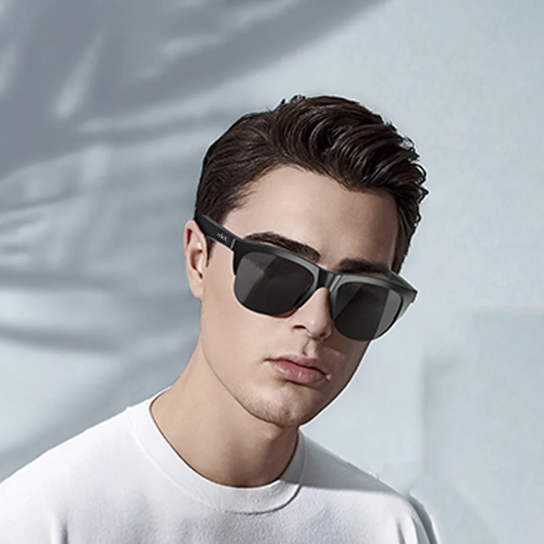 PAWA SMART SUNGLASS WITH MUSIC AND CALL BLACK SSGMAC25-BK - Image 2