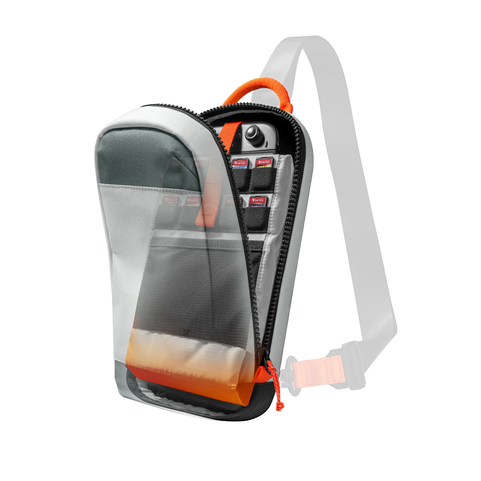 TOMTOC GAMEON G49 SWITCH 2 TRAVEL BAG GRAY G49S1G1 - Image 12