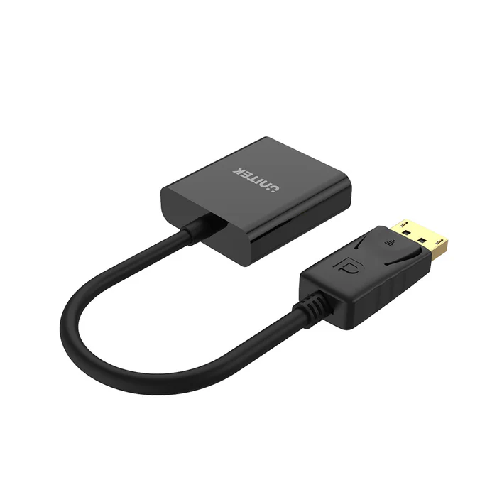 UNITEK DISPLAY PORT TO HDMI ADAPTER BLACK Y-5118DA - Image 8