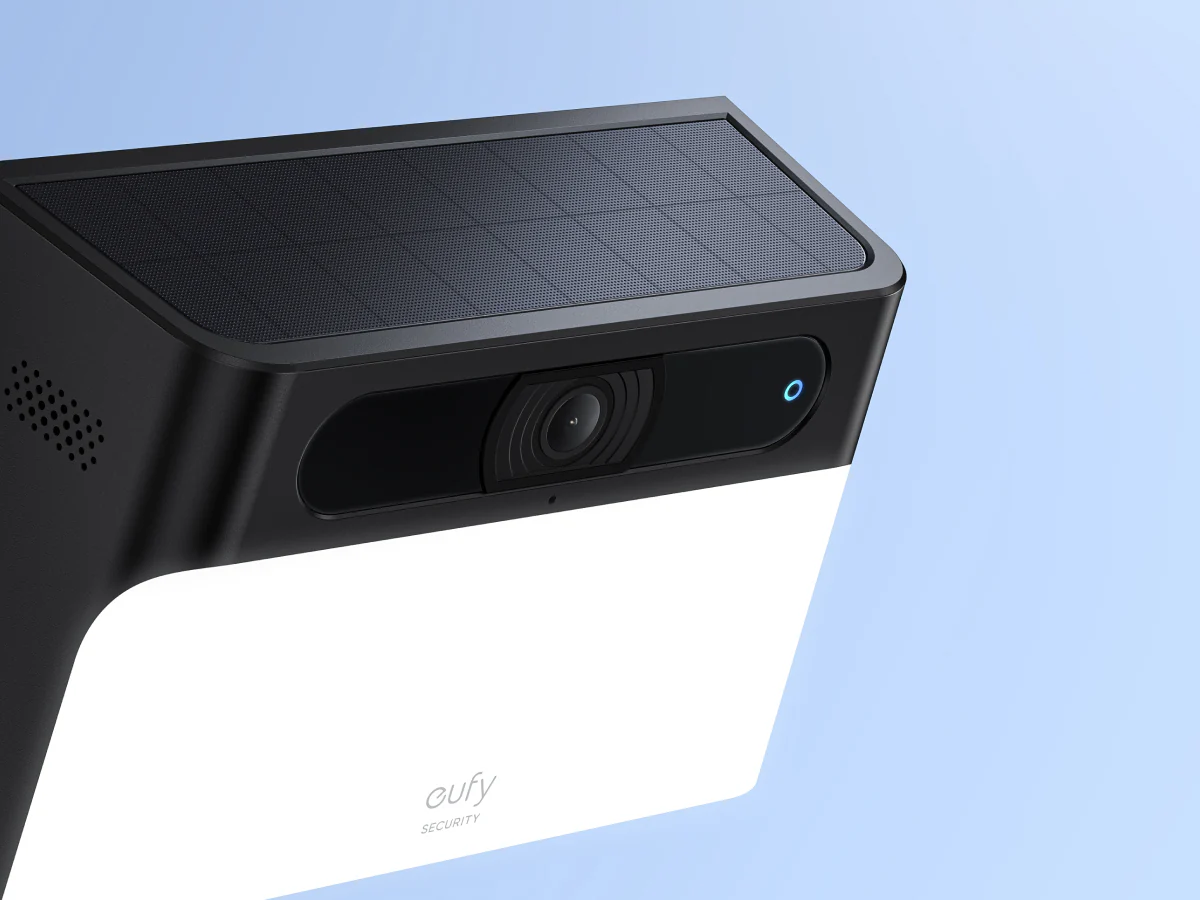 Eufy Security Solar Wall Light Cam Black - T81A0311 - Image 2