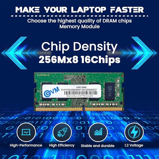 CRUCIAL LAPTOP RAM 4GB DDR4 2666 CB4GS2666 - Image 2