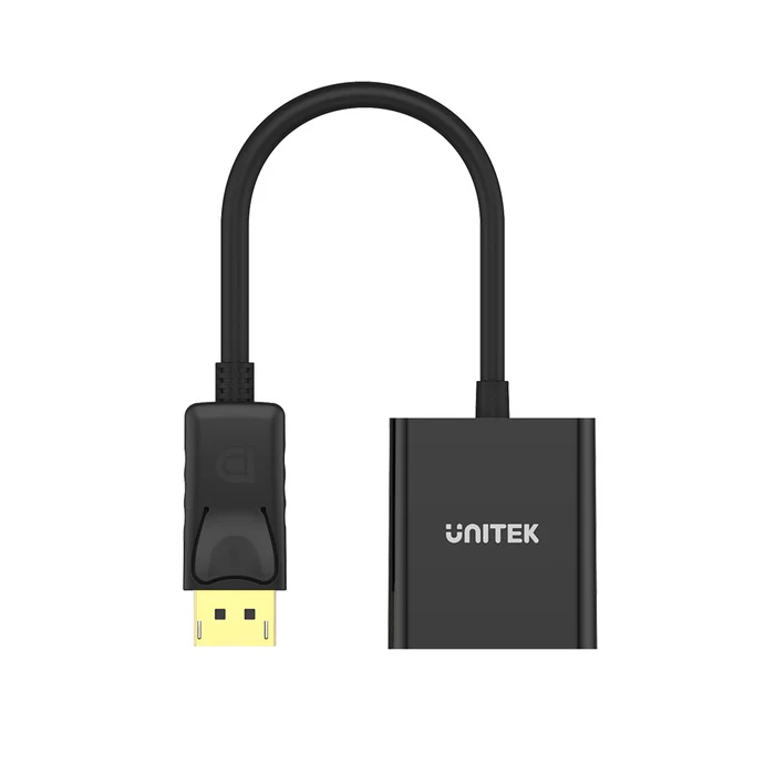 UNITEK DISPLAY PORT TO HDMI ADAPTER BLACK Y-5118DA - Image 3
