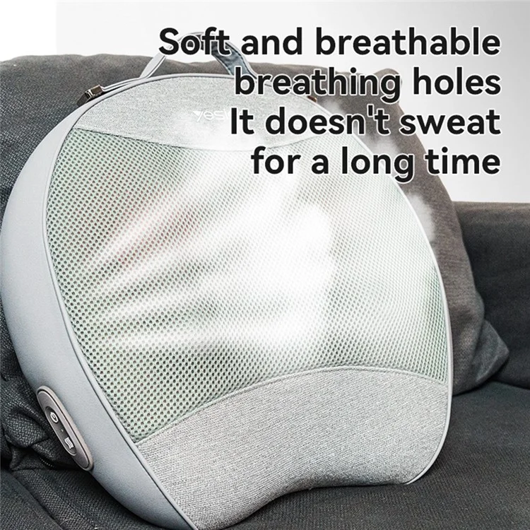 YESIDO RECHARGEABLE BACK MASSAGER HOT COMPRESS ERGONOMIC RELIEVE FATIGUE MASSAGE TOOL MG15 - Image 5