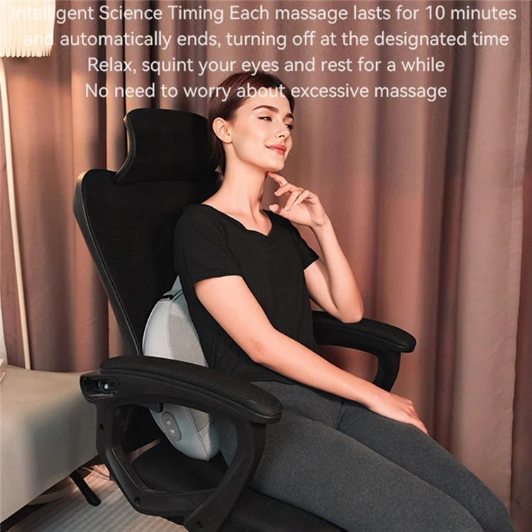 YESIDO RECHARGEABLE BACK MASSAGER HOT COMPRESS ERGONOMIC RELIEVE FATIGUE MASSAGE TOOL MG15 - Image 4