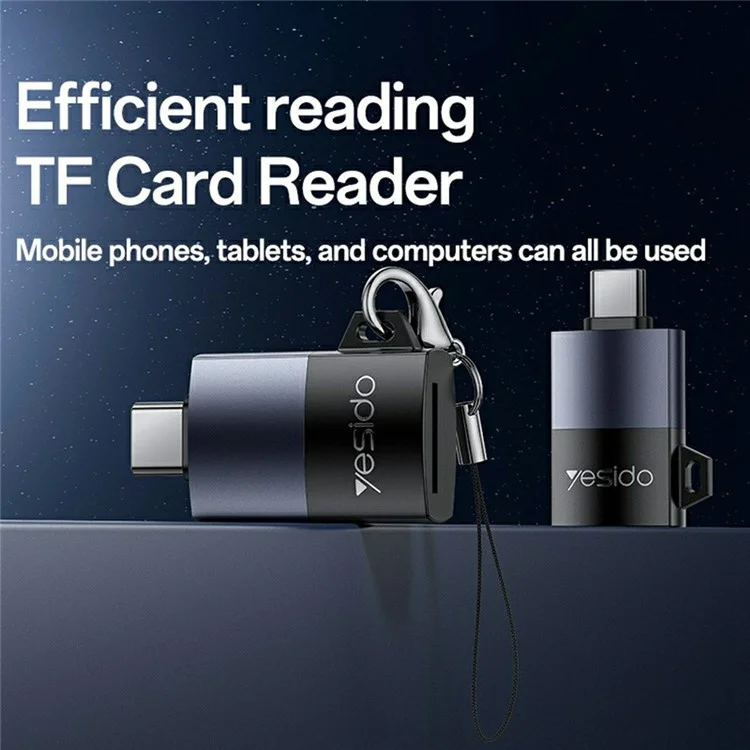 YESIDO CARD READER BLACK GS37 - Image 10