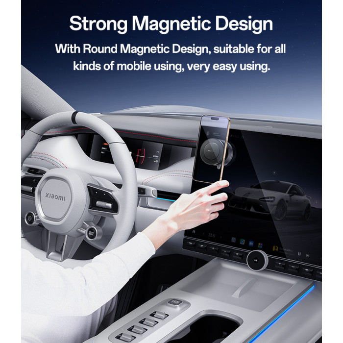 YESIDO MAGNET WIRELESS VACUUM SUCTION CUP BLACK C310 - Image 3