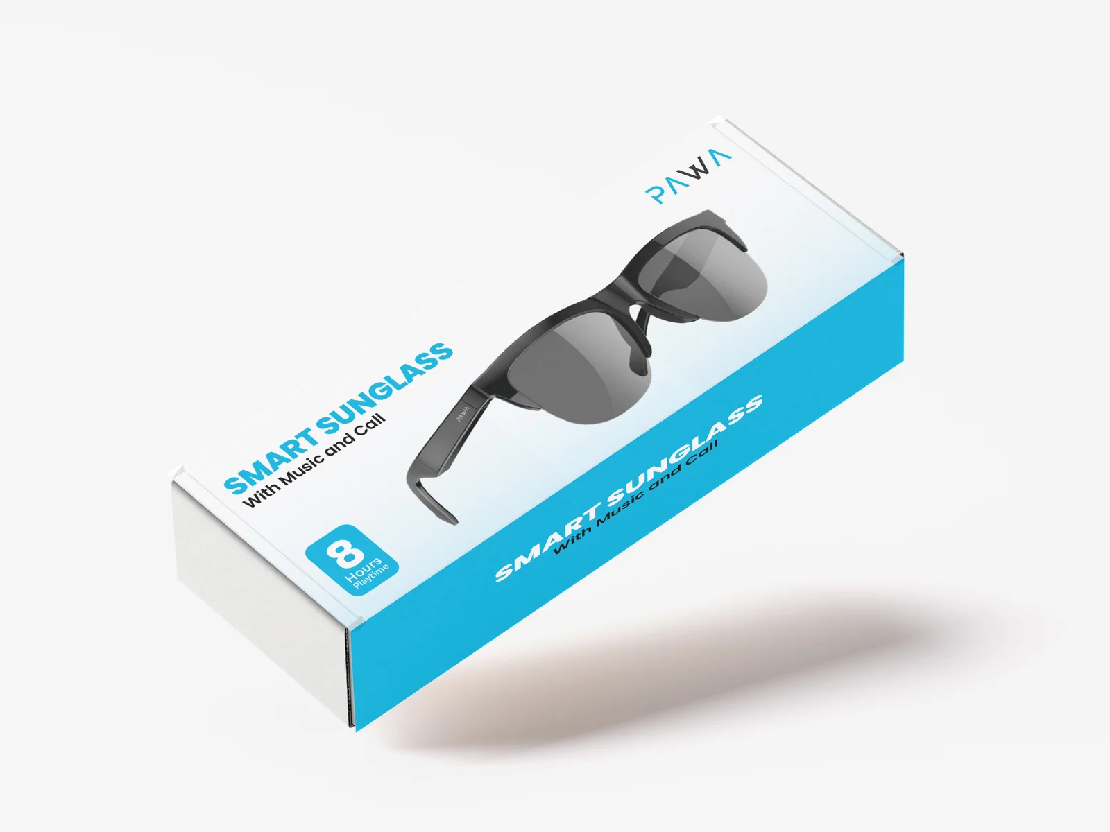 PAWA SMART SUNGLASS WITH MUSIC AND CALL BLACK SSGMAC25-BK - Image 3