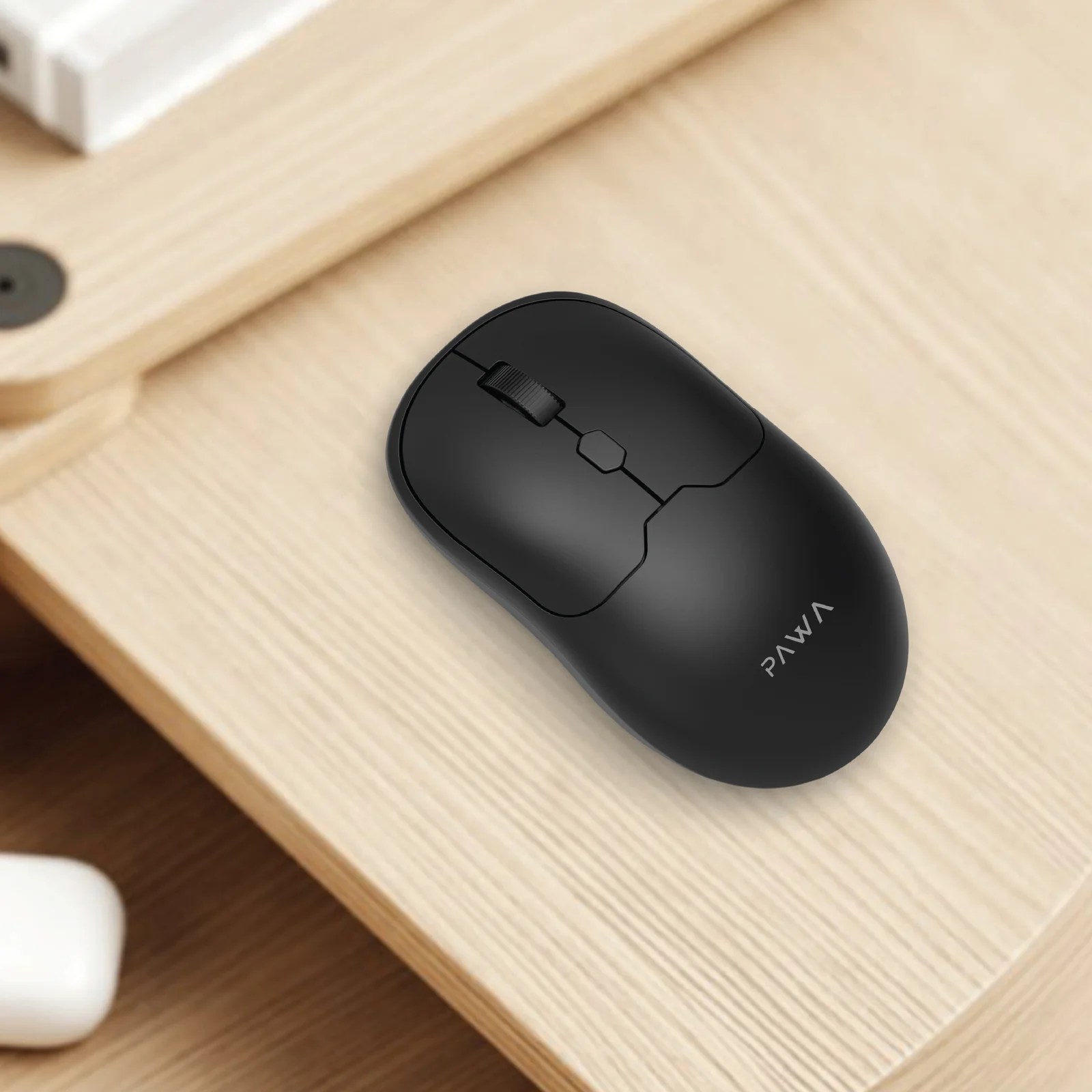 PAWA DUAL MODE WIRELESS MOUSE WITH 1600 DPI BLACK PW-CABTMK16-BK - Image 4