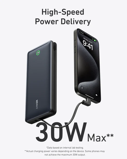 ANKER NANO POWER BANK 20000MAH BLACK A1387H11 - Image 5