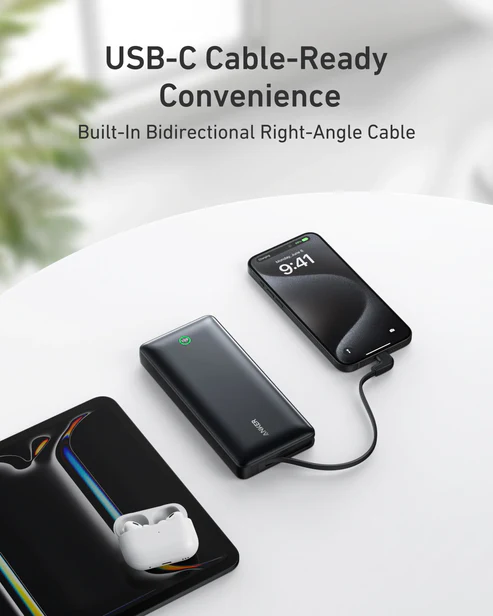 ANKER NANO POWER BANK 20000MAH BLACK A1387H11 - Image 2