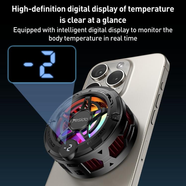 YESIDO PHONE COOLER BLACK C226 - Image 4