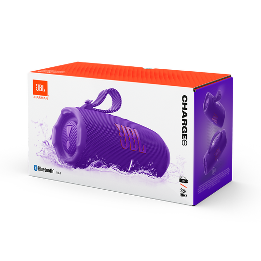 JBL BLUETOOTH SPEAKER CHARGE 6 PURPLE - Image 2