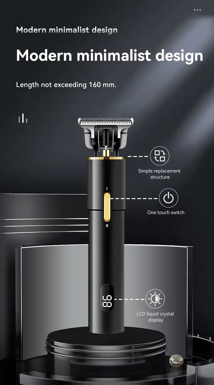 KEMEI PROFESSIONAL 3 IN 1 HAIR CLIPPER TRIMMER KM-1894 - Image 9