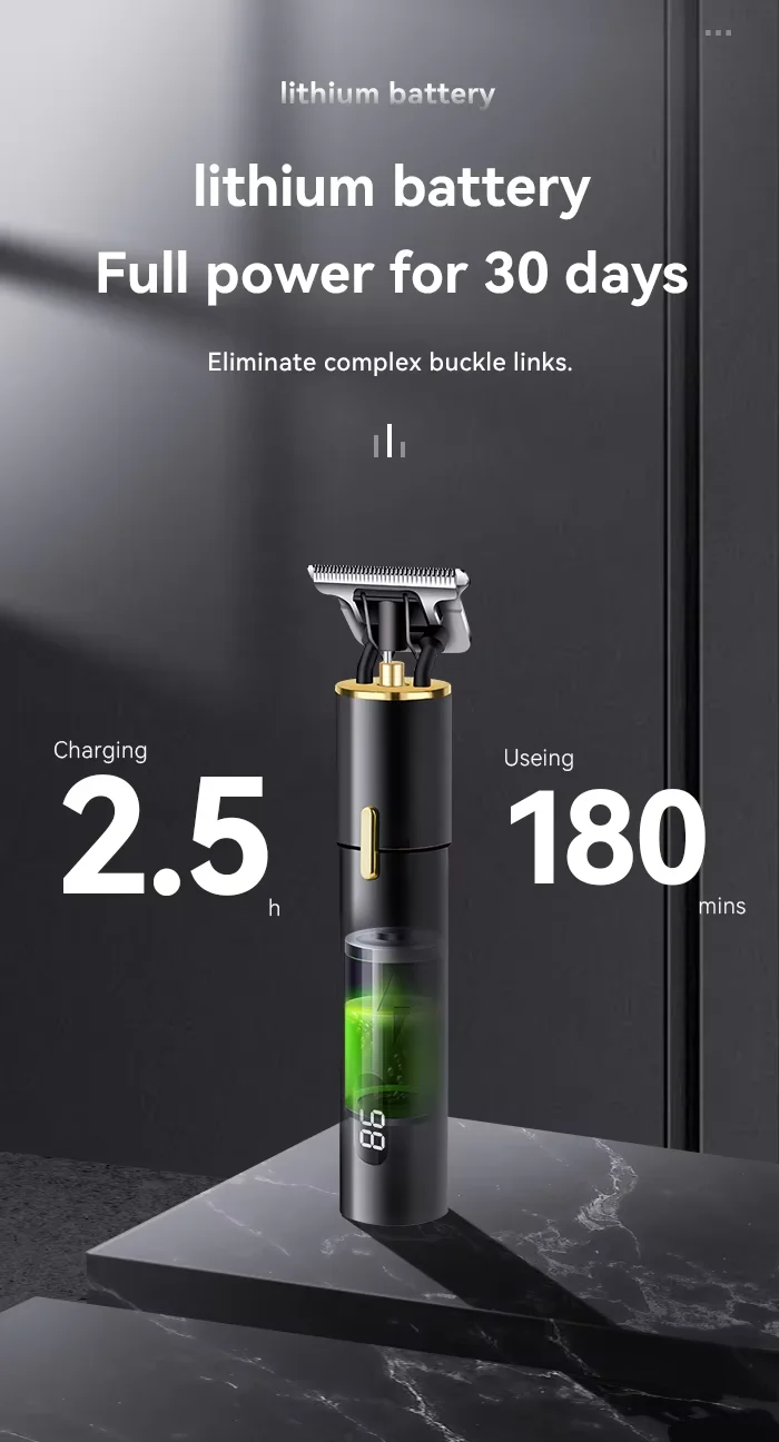 KEMEI PROFESSIONAL 3 IN 1 HAIR CLIPPER TRIMMER KM-1894 - Image 4