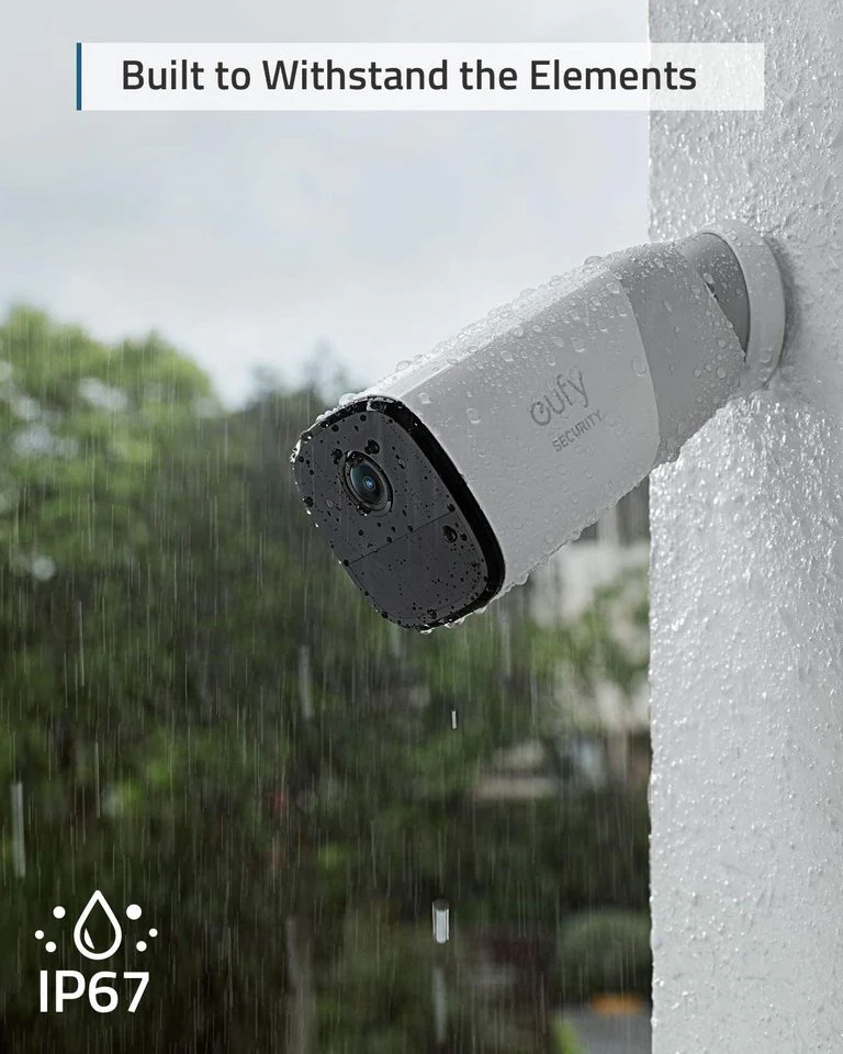EufyCam 2K Security Camera – 365‑Day Battery, EufyCam 2 Pro (T88513D1), Weatherproof & Smart Detection - Image 2