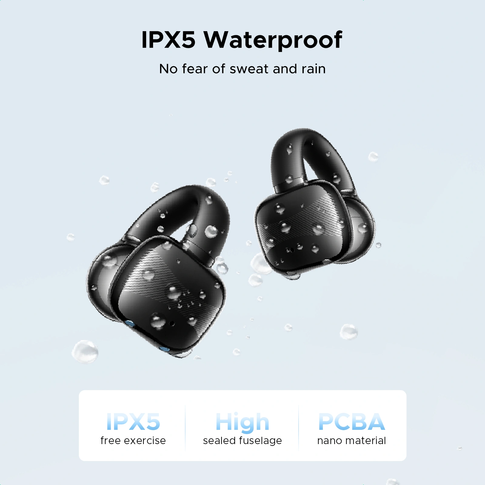 UGREEN HITUNE S3 TRUE WIRELESS EARBUDS BLACK 45785 - Image 3