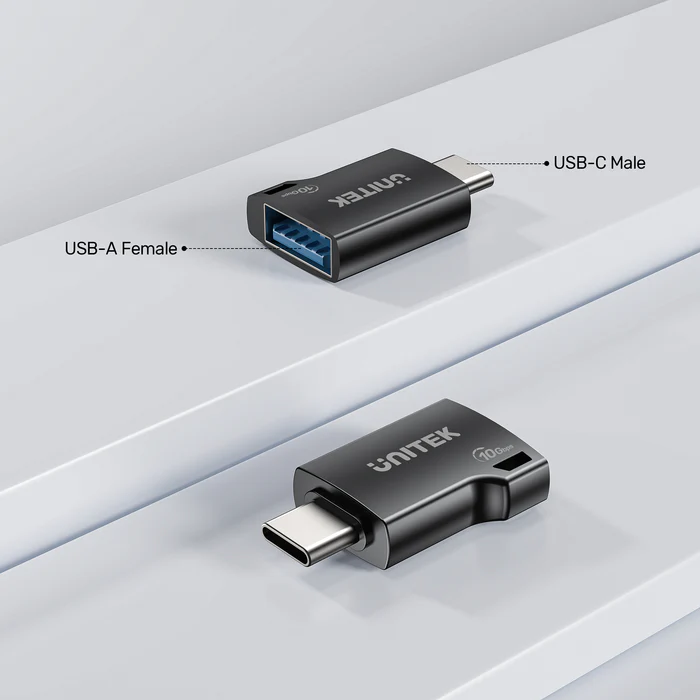 UNITEK 10GBPS USB-C TO USB-A ADAPTER A1048ABK01 - Image 7