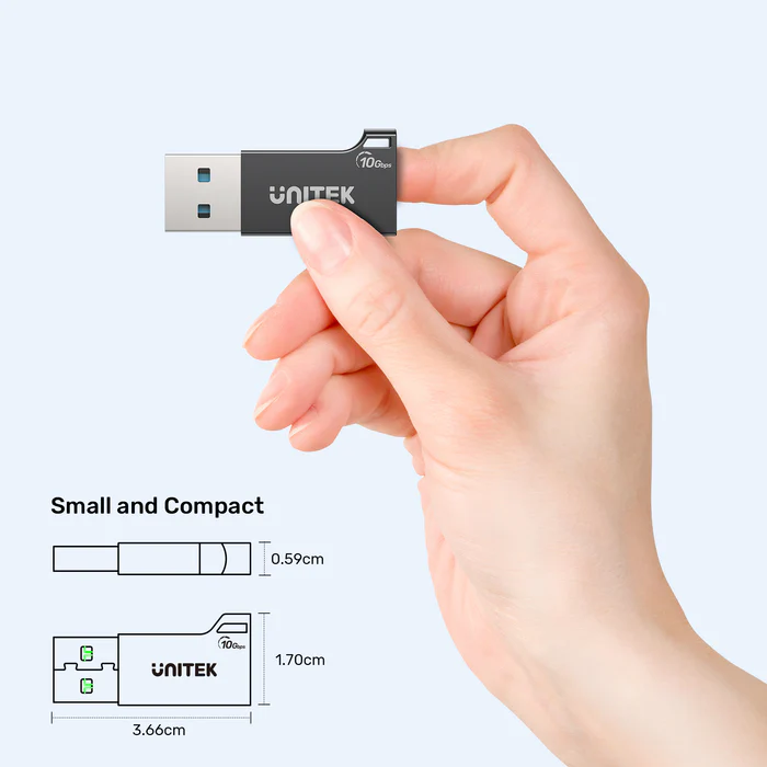 UNITEK 10GBPS USB-A TO USB-C ADAPTER A1049ABK01 - Image 8