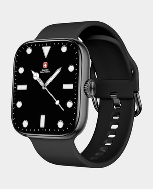 SWISS MILITARY ALPS 4 SMART WATCH BLACK WITH SWISS MILITARY VICTOR 3 BUDS - Image 4