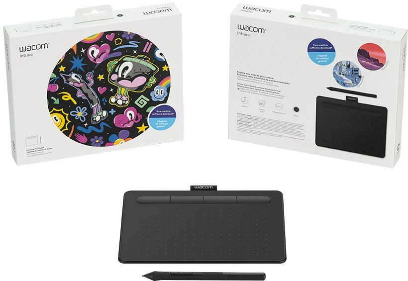 WACOM INTUOS S BLUETOOTH BLACK CTL-4100WLK - Image 3