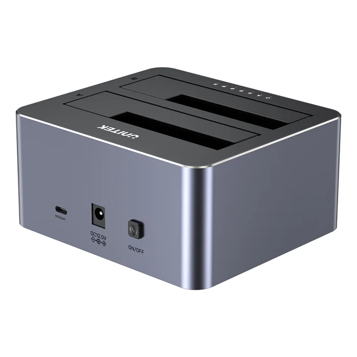 UNITEK 2 X SATA 2.5 INCH DISK CLONE STATION Y-3027GY01-UK - Image 5