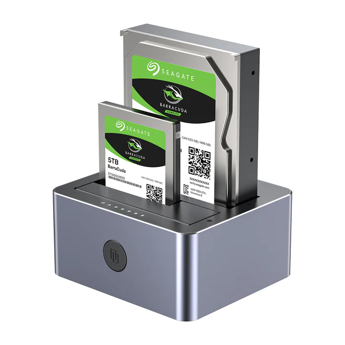 UNITEK 2 X SATA 2.5 INCH DISK CLONE STATION Y-3027GY01-UK - Image 16