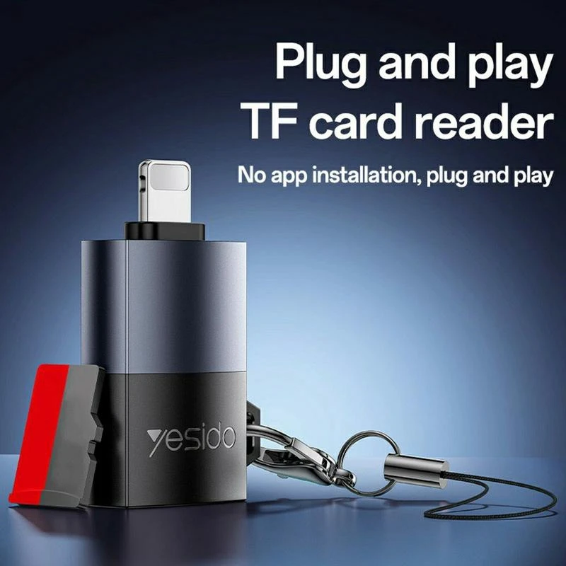 YESIDO CARD READER BLACK GS38 - Image 6