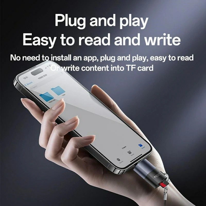 YESIDO CARD READER BLACK GS38 - Image 4