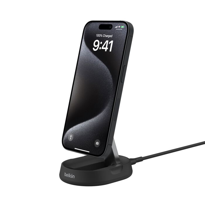 BELKIN BOOST CHARGE PRO 15W CONVERTIBLE MAGNETIC CHARGING STAND BLACK WIA008MYBK - Image 8