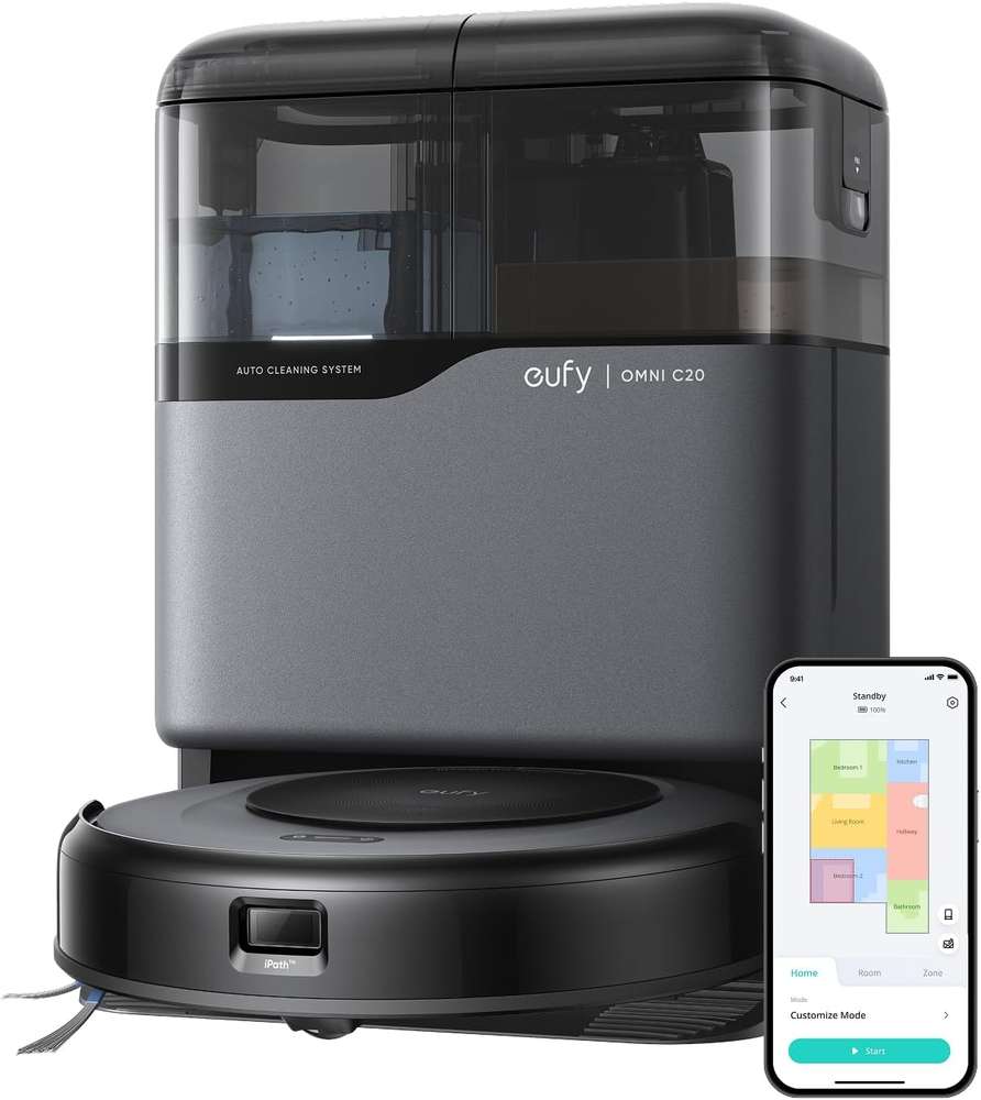 Anker Eufy Omni C20 Robot Vacuum Cleaner - Black T2280V11 - Image 8