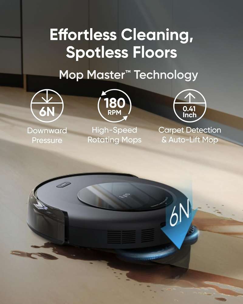 Anker Eufy Omni C20 Robot Vacuum Cleaner - Black T2280V11 - Image 4