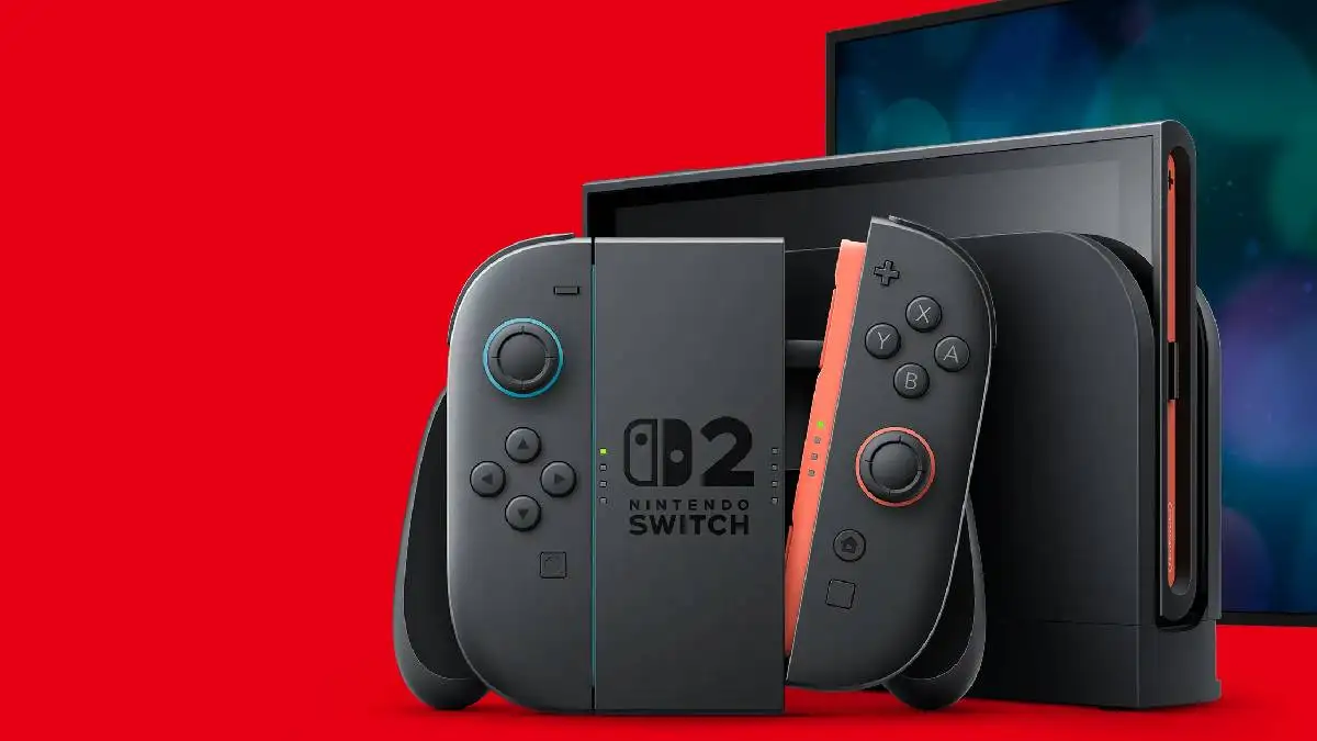 NINTENDO SWITCH 2 GAMING CONSOLE BLACK RED - Image 2