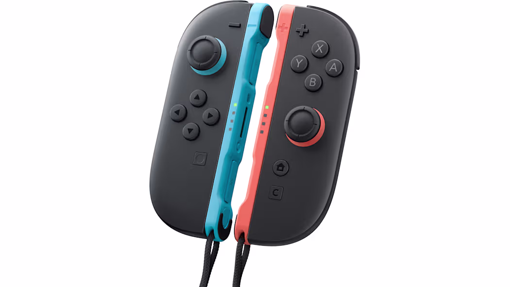 NINTENDO SWITCH 2 LEFT & RIGHT JOY-CON 2 CONTROLLERS BLUE RED - Image 6
