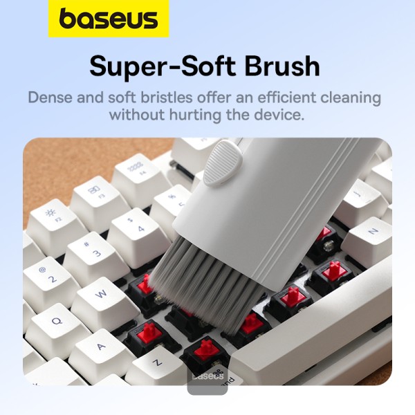 BASEUS MULTI-FUNCTIONAL CLEANING KIT WHITE QJTZ-01 - Image 6