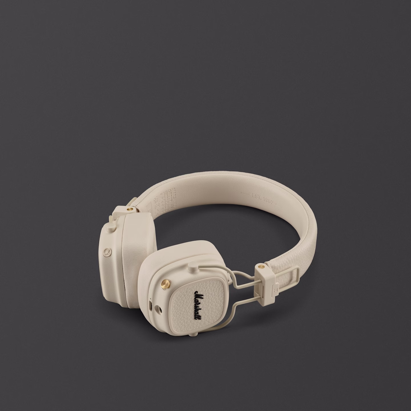 MARSHALL MAJOR V ON EAR WIRELESS HEADPHONE CREAM MAJOR V CRM - Image 7