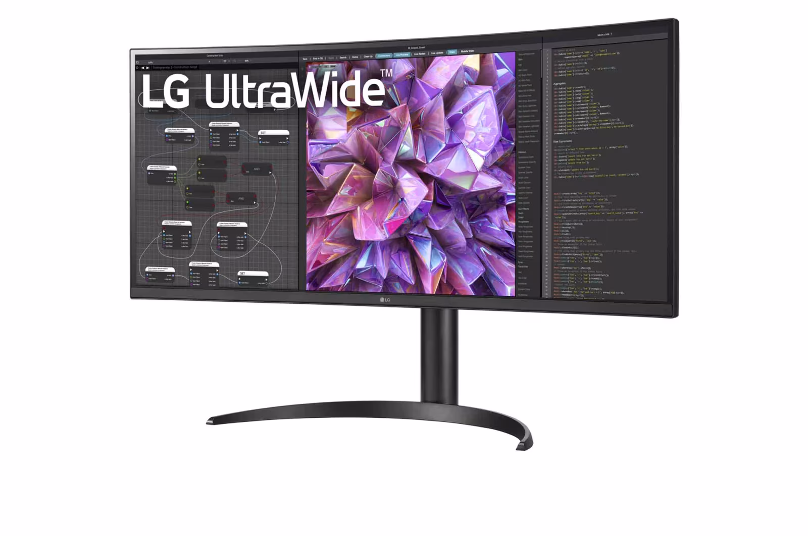 LG 34 INCH CURVED ULTRAWIDE MONITOR 34WQ75C-B - Image 3
