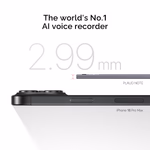 PLAUD NOTE TRANSCRIBE AI VOICE RECORDER SUMMARIZE SILVER NB-100 - Image 3