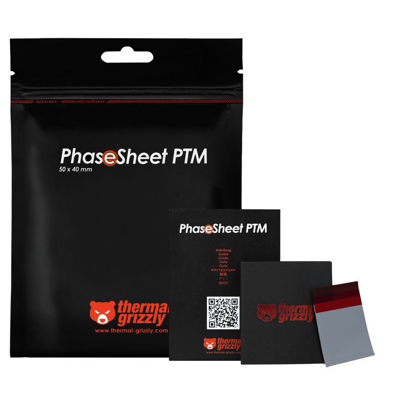 Thermal Grizzly TG PhaseSheet PTM - 50x40mm TG-PS-50-40 - Image 3