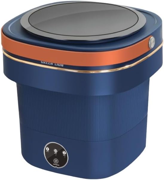 GREEN LION FOLDABLE MINI WASHING MACHINE 9L 60W BLUE GNMINIWM9LBL - Image 2