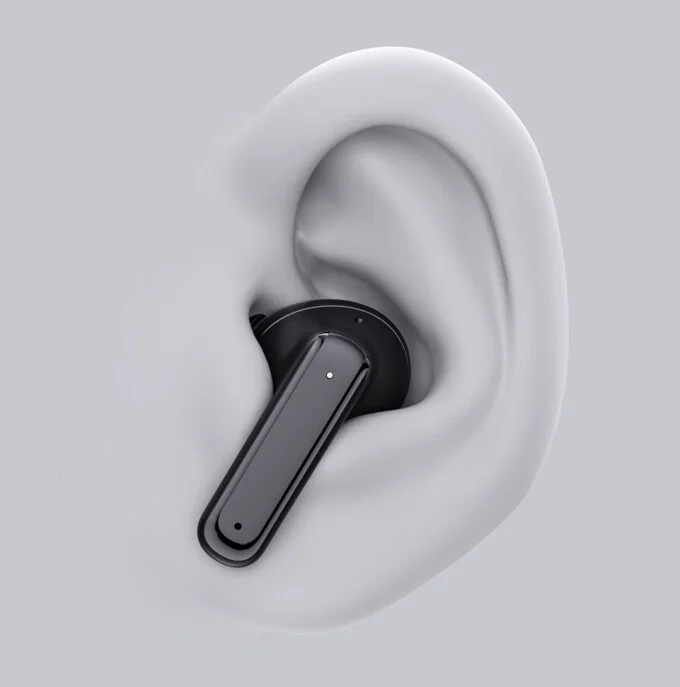 POWERO PLUS LARA ANC TRUE WIRELESS EARBUDS WITH TOUCH DISPLAY BLACK PR-LRBT9224-BK - Image 4