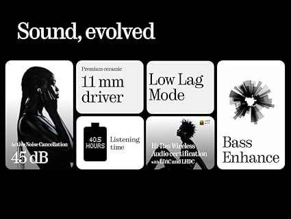 NOTHING EAR WIRELESS EARPHONE BLACK B171 - Image 4