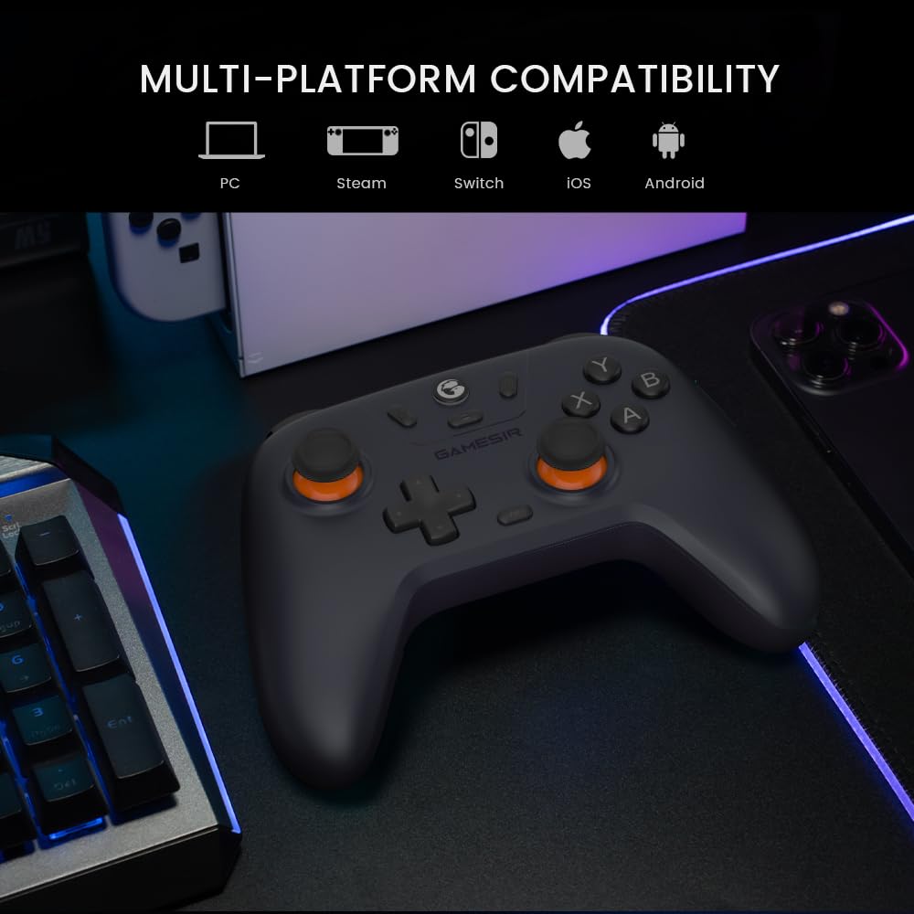 GAMESIR T4 NOVA LITE MULTI PLATFORM WIRELESS GAME CONTROLLER SPACE PURPLE T4N LITE - Image 7