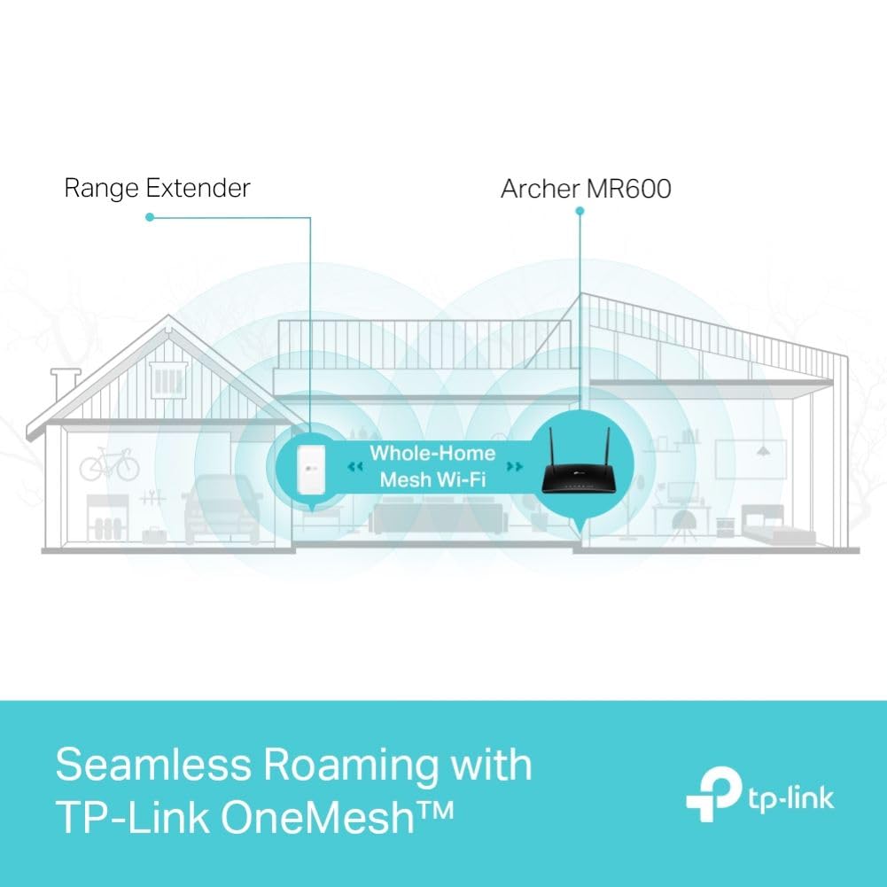 TP LINK AC1200 DUAL BAND WIFI 4G LTE ROUTER ARCHER MR402 - Image 3