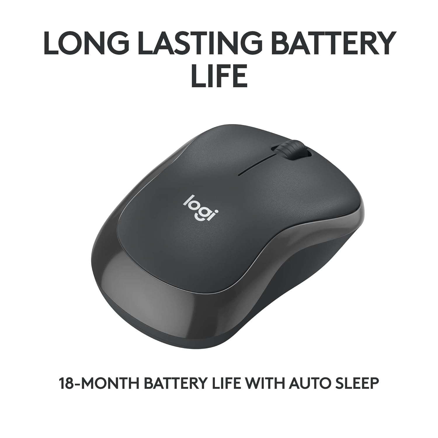 LOGITECH M241 SILENT WIRELESS MOUSE GRAPHITE 910-007471 - Image 4
