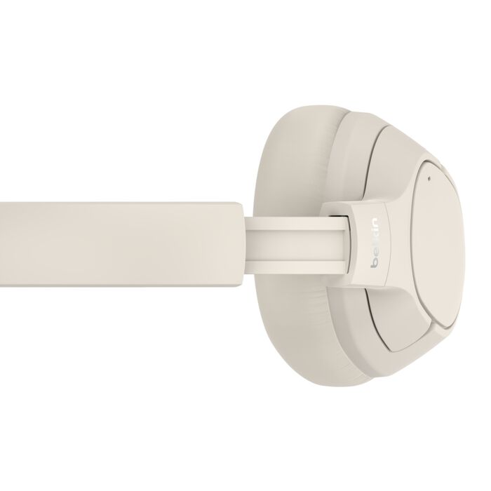 BELKIN SOUNDFORM ISOLATE NOISE CANCELLING OVER EAR HEADPHONE SAND AUD008HQSA - Image 4
