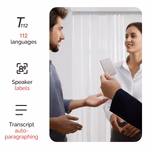 PLAUD NOTE TRANSCRIBE AI VOICE RECORDER SUMMARIZE SILVER NB-100 - Image 5