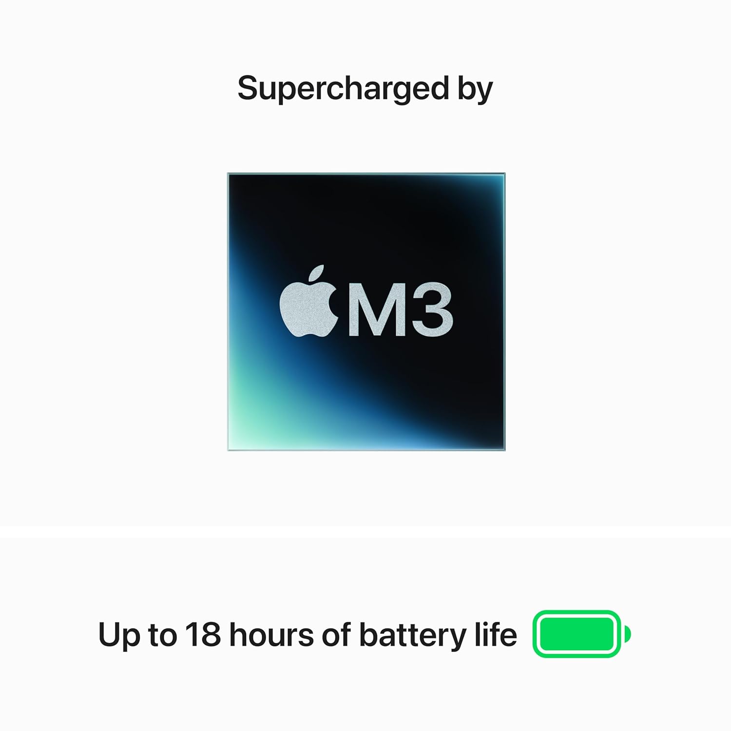 APPLE MACBOOK AIR 15 INCH M3 CHIP WITH 8 CORE CPU 10 CORE GPU 16GB 512GB MIDNIGHT ARABIC MXD43 - Image 3