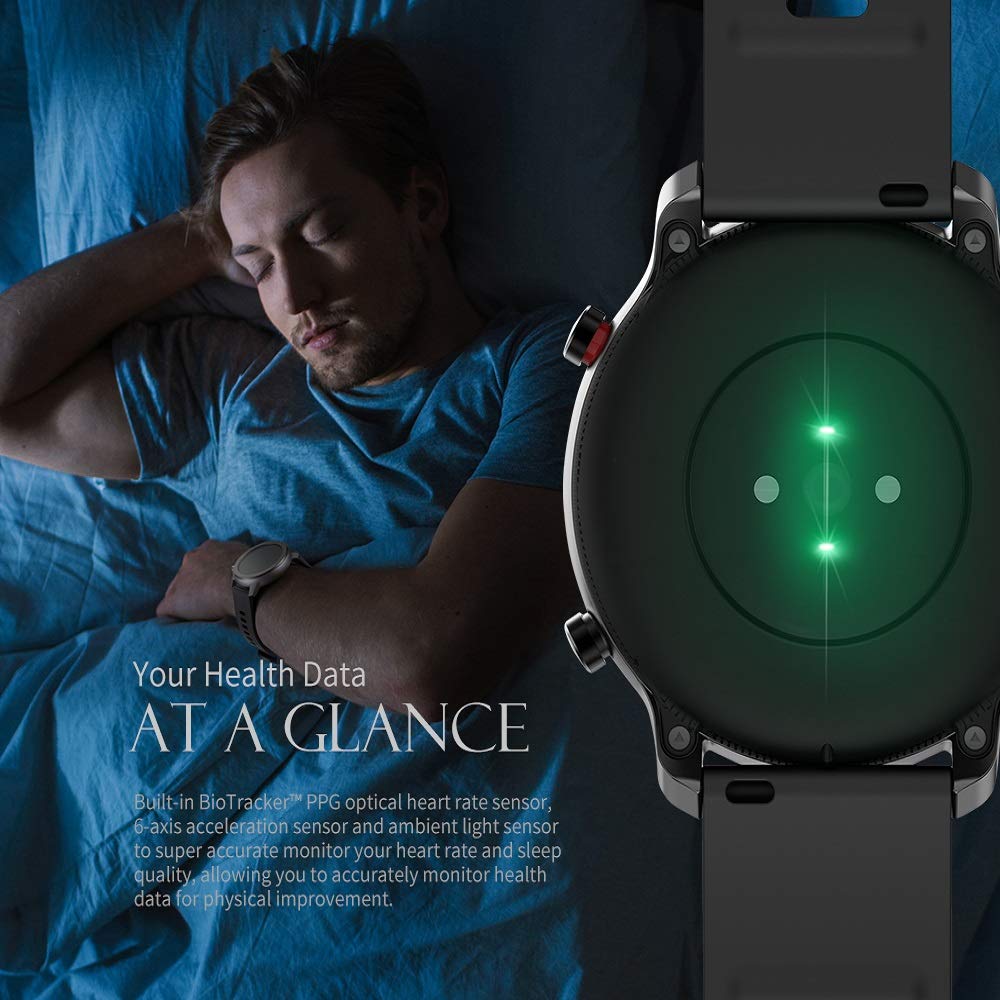 AMAZFIT GTR LITE WATCH 47MM ALUMINIUM ALLOY A1922 - Image 2
