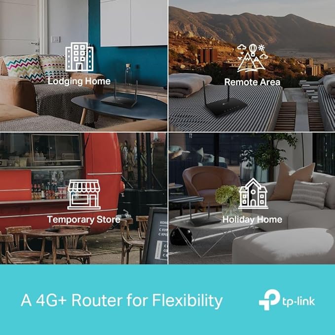 TP LINK AC1200 DUAL BAND WIFI 4G LTE ROUTER ARCHER MR402 - Image 7